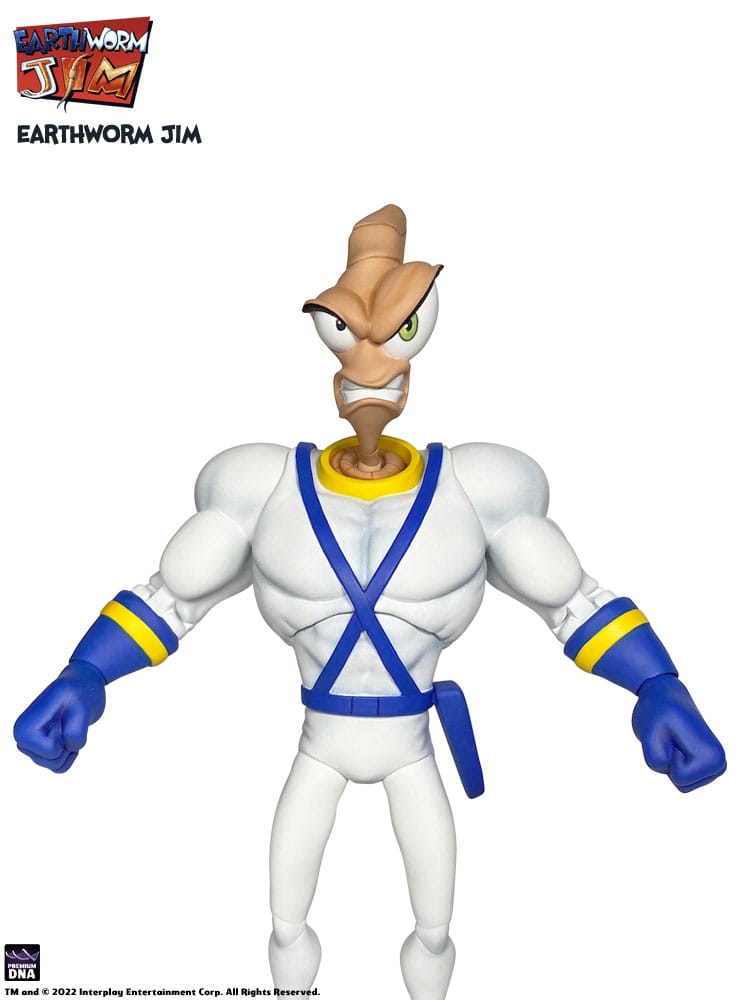 Earthworm Jim Accesorios Wave 1: Worm Body & Jim Heads Accessory Pack - Z POP Toys