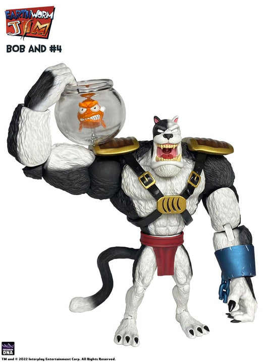 Earthworm Jim Figura Wave 1: Bob the Killer Goldfish & #4 15 cm - Z POP Toys