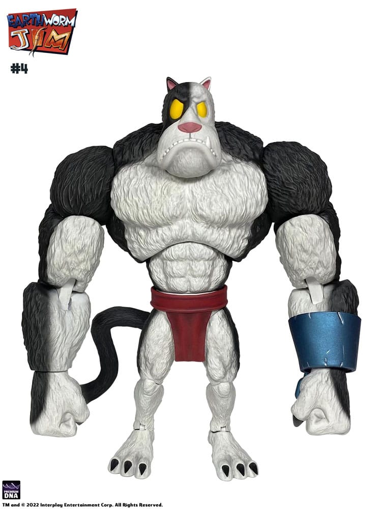 Earthworm Jim Figura Wave 1: Bob the Killer Goldfish & #4 15 cm - Z POP Toys