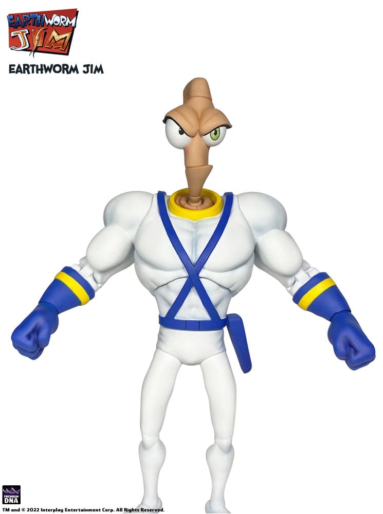 Earthworm Jim Figura Wave 1: Earthworm Jim & Snot 15 cm - Z POP Toys