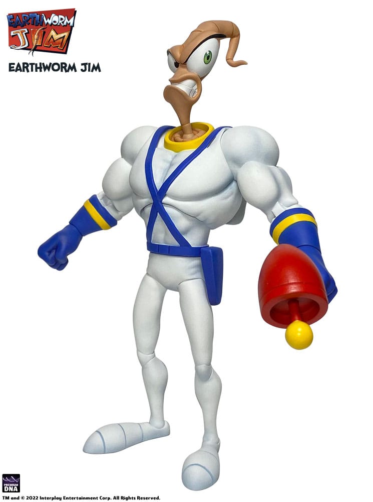 Earthworm Jim Figura Wave 1: Earthworm Jim & Snot 15 cm - Z POP Toys