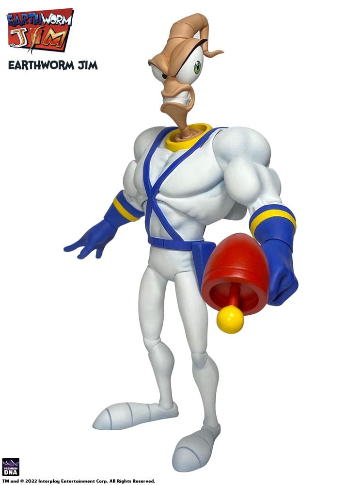Earthworm Jim Figura Wave 1: Earthworm Jim & Snot 15 cm - Z POP Toys