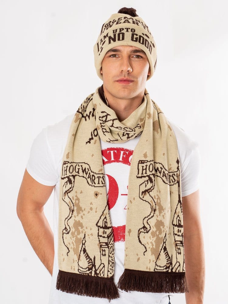 Harry Potter Bufanda Marauders Map Long Length