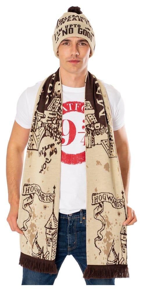 Harry Potter Bufanda Marauders Map Long Length