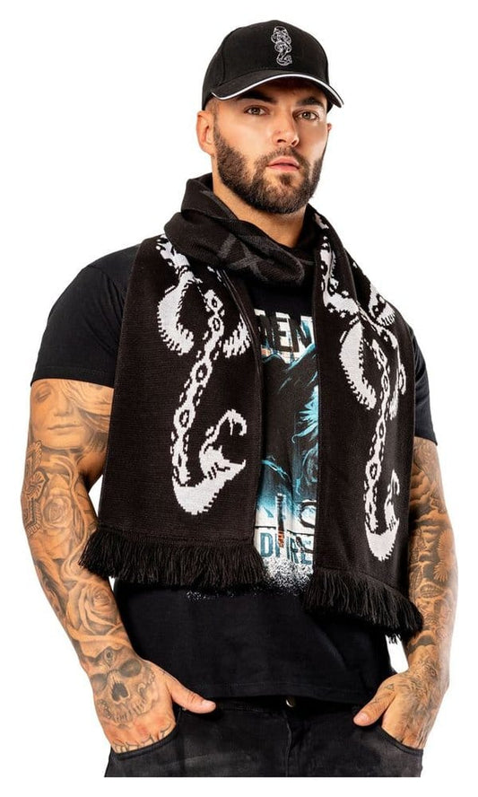 Harry Potter Bufanda Dark Arts Spell Long Length Black