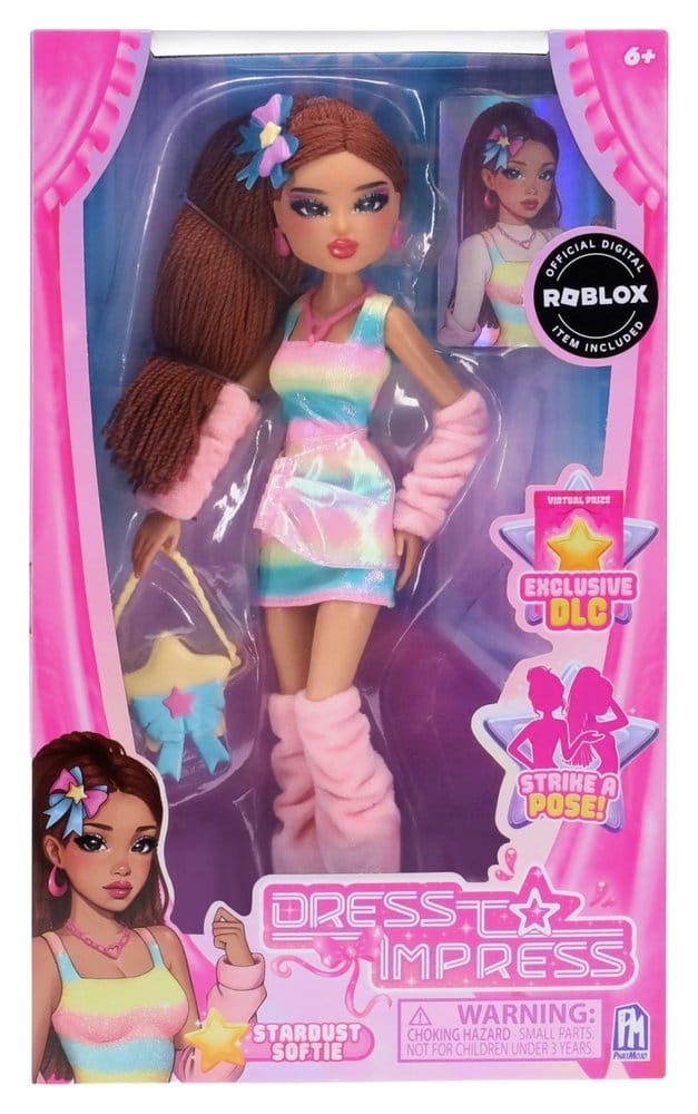 Roblox Dress To Impress Muñeca de Moda Stardust Softie