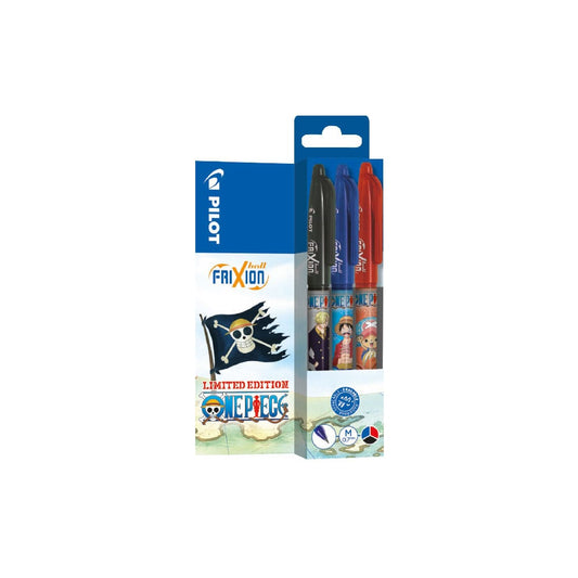 One Piece Pack de 3 Bolas de rodillo FriXion Ball Limited Edition LE 0.7
