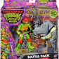 Ninja Turtles: Caos Mutante Battle Pack Figuras Raphael vs. Rocksteady 11 cm