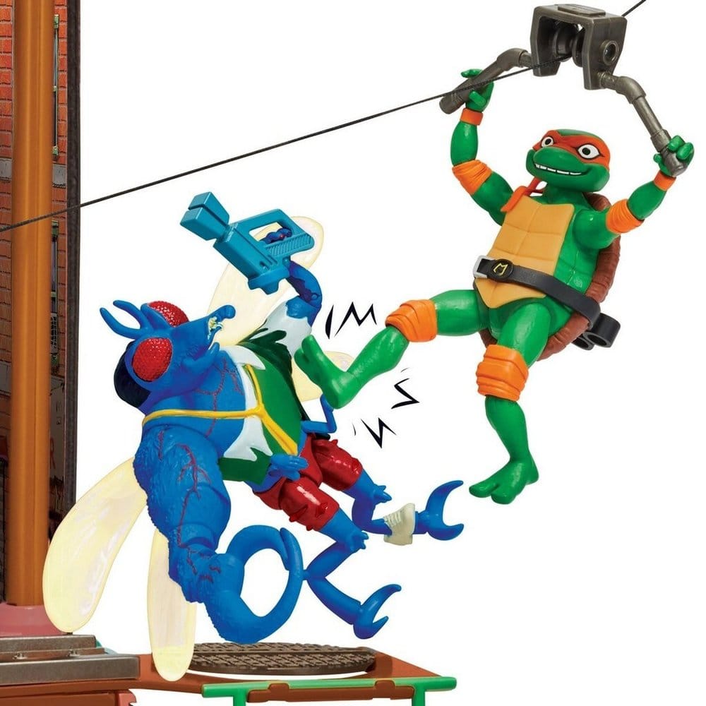 Ninja Turtles: Caos Mutante Playset Sewer Lair New Version