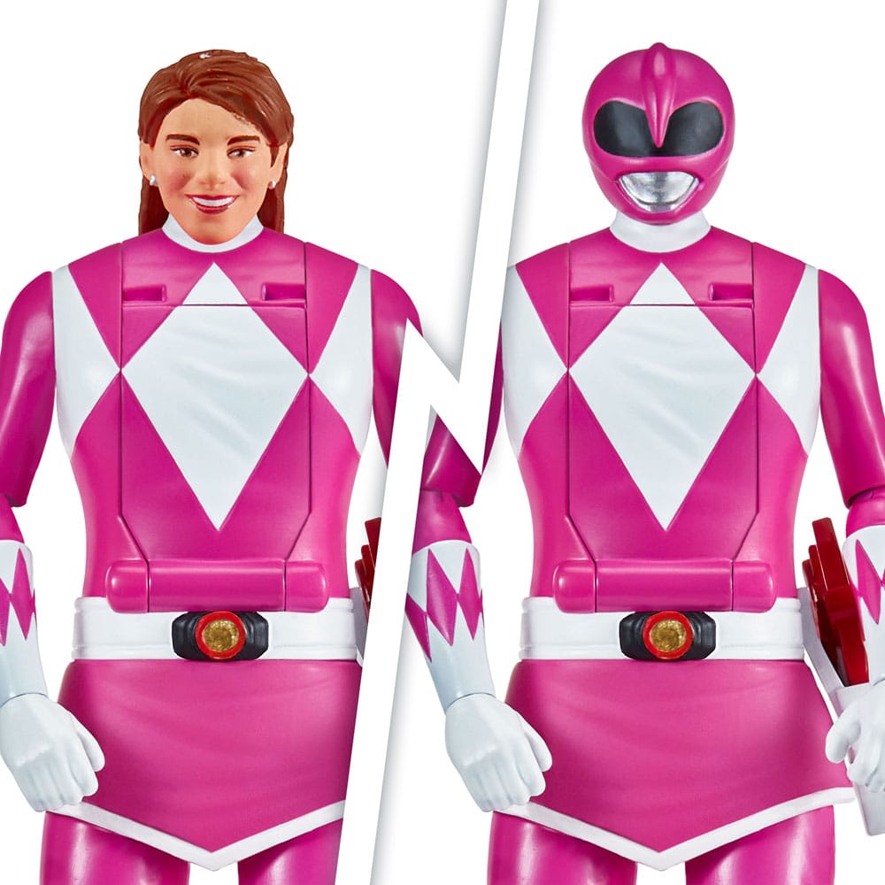Mighty Morphin Power Rangers Figura Auto-Morphin Pink Ranger 12 cm