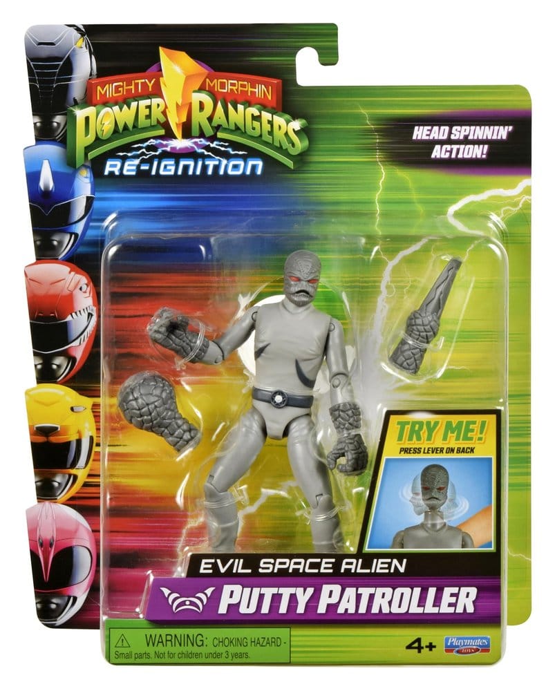 Power Rangers Evil Space Alien Figura Putty Patroller 13 cm