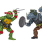 Las Tortugas Ninja: Remastered Figuras Raphael vs. Rocksteady