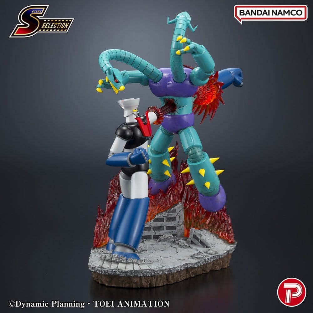 Mazinger Figura PVC Scene Selection 03 Mazinger Z Rocket Punch! 19 cm