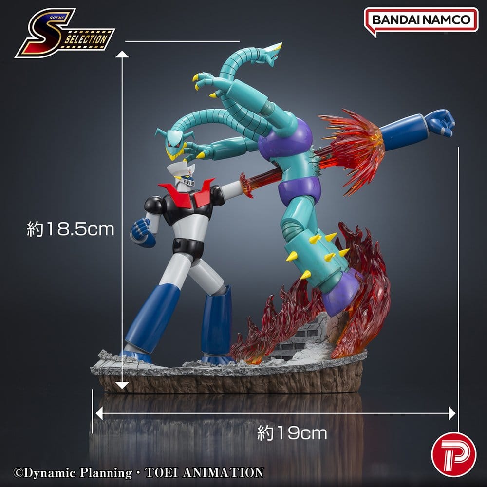 Mazinger Figura PVC Scene Selection 03 Mazinger Z Rocket Punch! 19 cm
