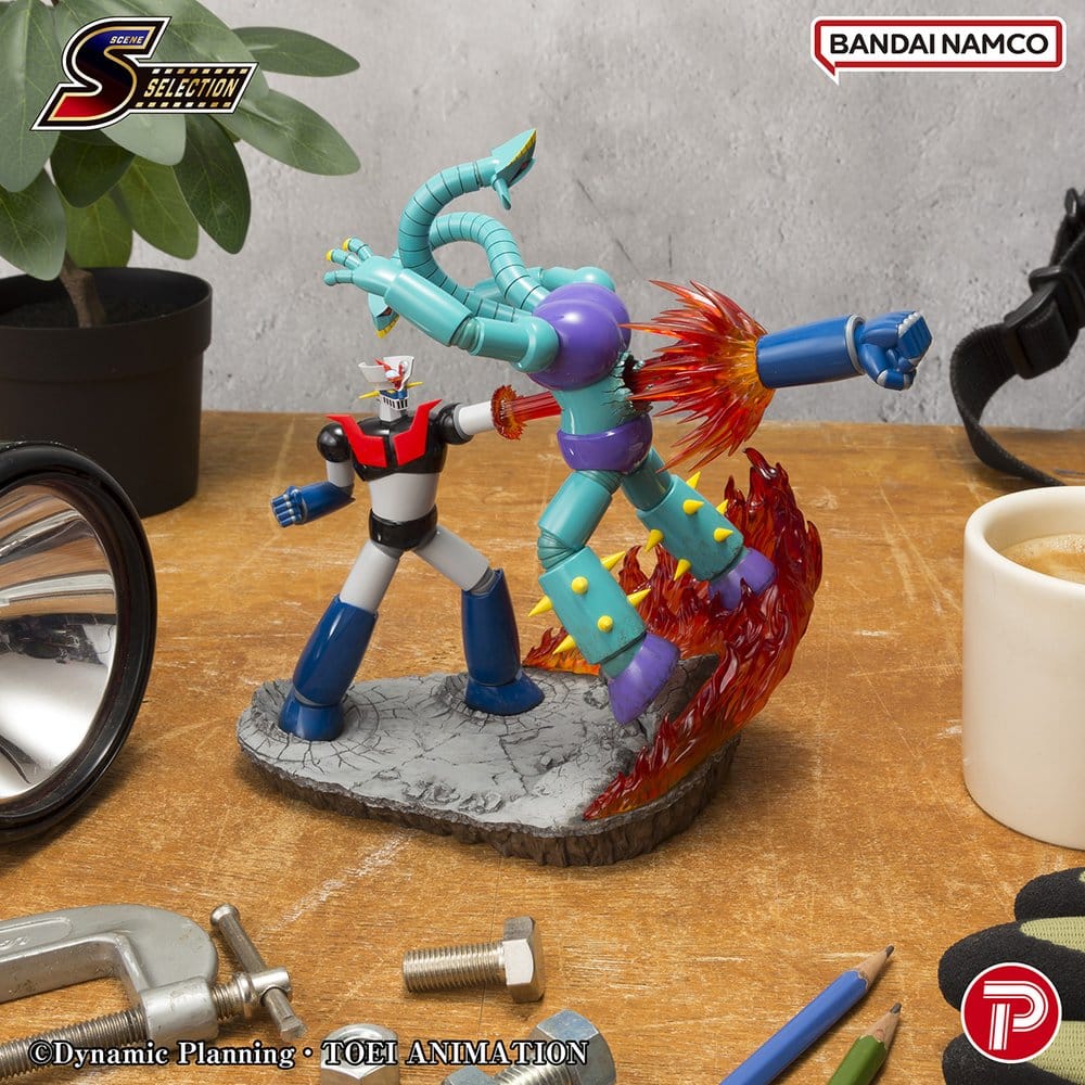 Mazinger Figura PVC Scene Selection 03 Mazinger Z Rocket Punch! 19 cm