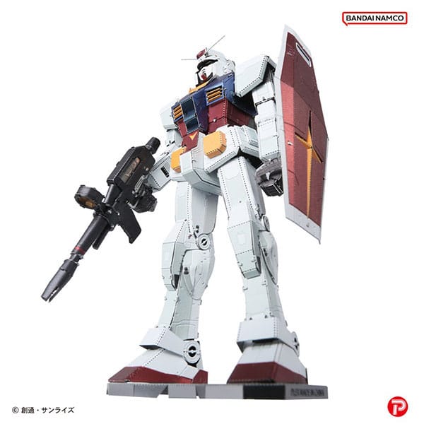 Mobile Suit Gundam Maqueta Metallic Nano Puzzle RX-78-2 12 cm - Z POP Toys