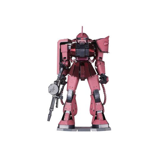 Mobile Suit Gundam Maqueta Metallic Nano Puzzle Char´s Zaku 13 cm - Z POP Toys