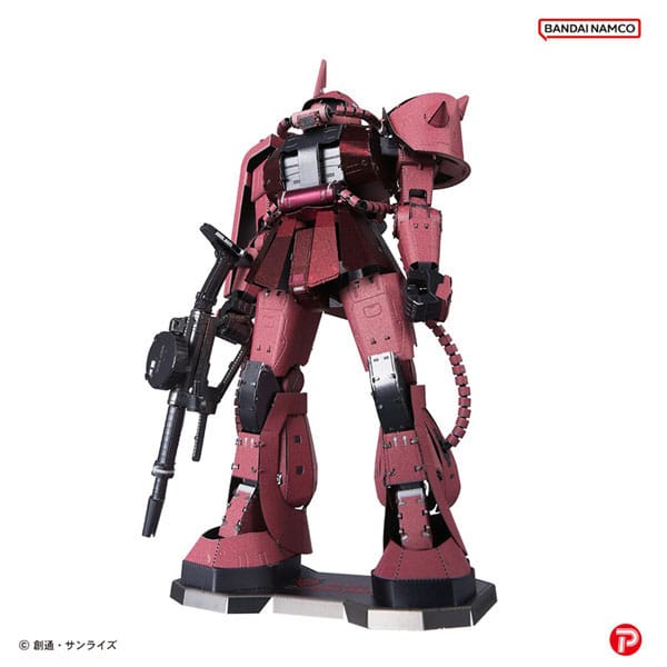 Mobile Suit Gundam Maqueta Metallic Nano Puzzle Char´s Zaku 13 cm - Z POP Toys