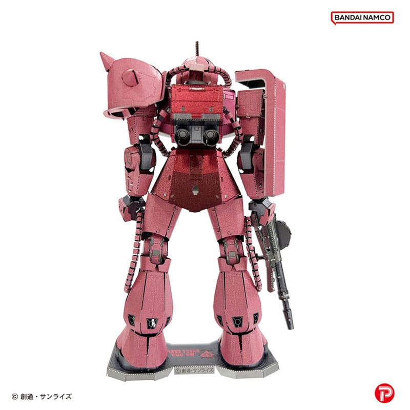 Mobile Suit Gundam Maqueta Metallic Nano Puzzle Char´s Zaku 13 cm - Z POP Toys