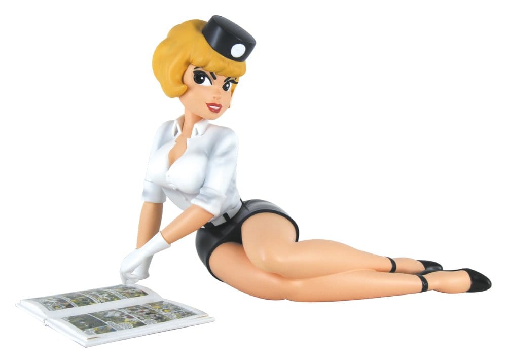 Natacha Resin Estatua Pause Lecture 15 cm