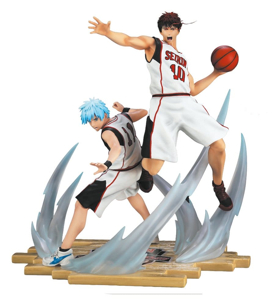 Kuroko's Basket Resin Estatua 1/6 Tetsuya Kuroko & Taiga Kagami White Jersey Edition 41 cm