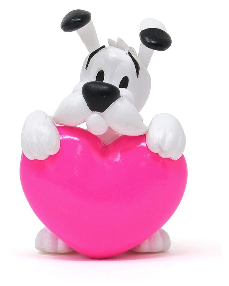Astérix Figura PVC Idéfix Pink Heart 4,5 cm