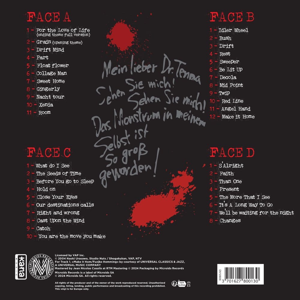 Monster Original Soundtrack Vinilo 2 x LP