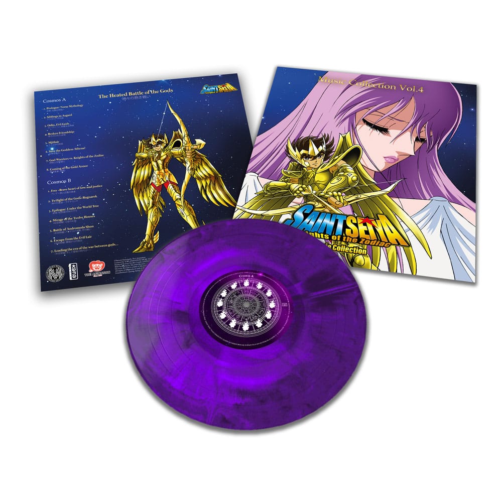 Saint Seiya Music Collection Vinilo Vol. 4 - Z POP Toys