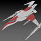 Dariusburst CS Core Figura Plastic Kit 1/144 Legend Silver Hawk 3F-1B Space Fighter 14 cm - Z POP Toys
