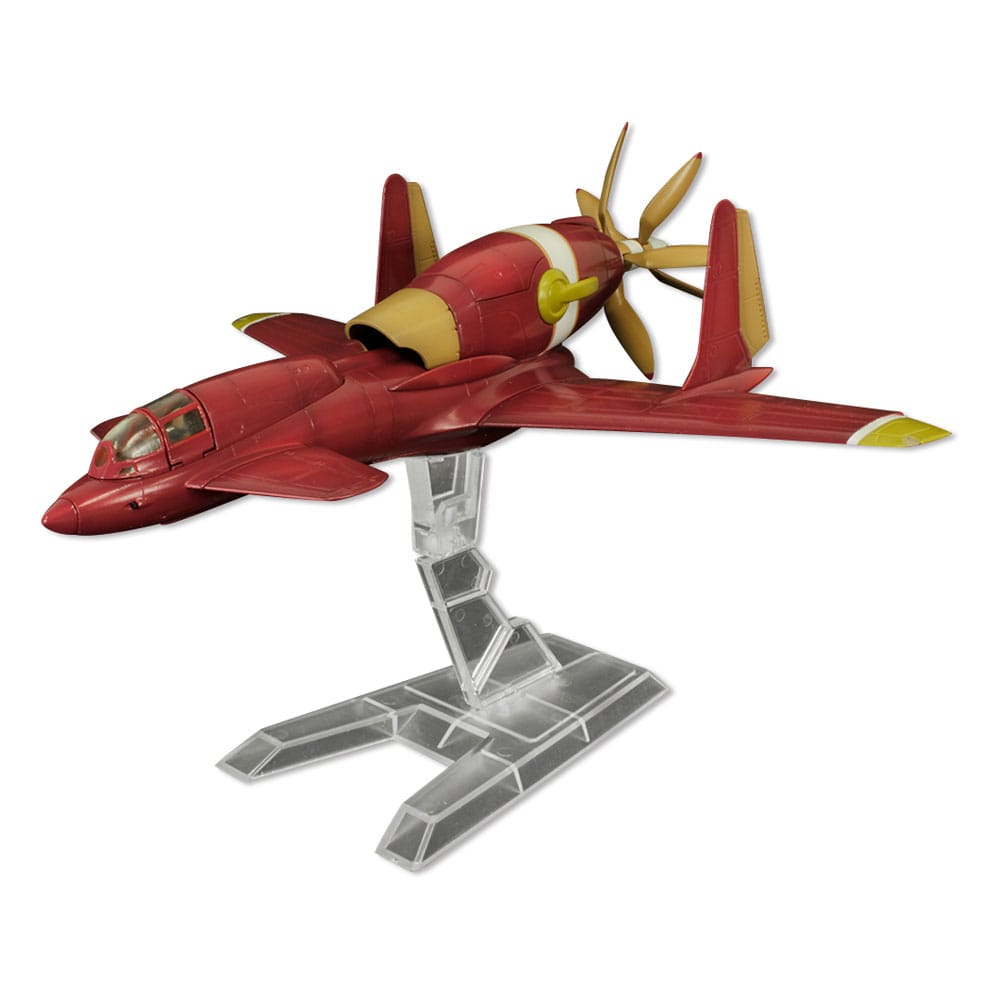 Royal Space Force: The Wings of Honnêamis Plastic Model Kit 1/72 Honneamise Oukoku Air Force Fighter Schira-DOW 3rd (Single Seat Type) 21 cm - Z POP Toys