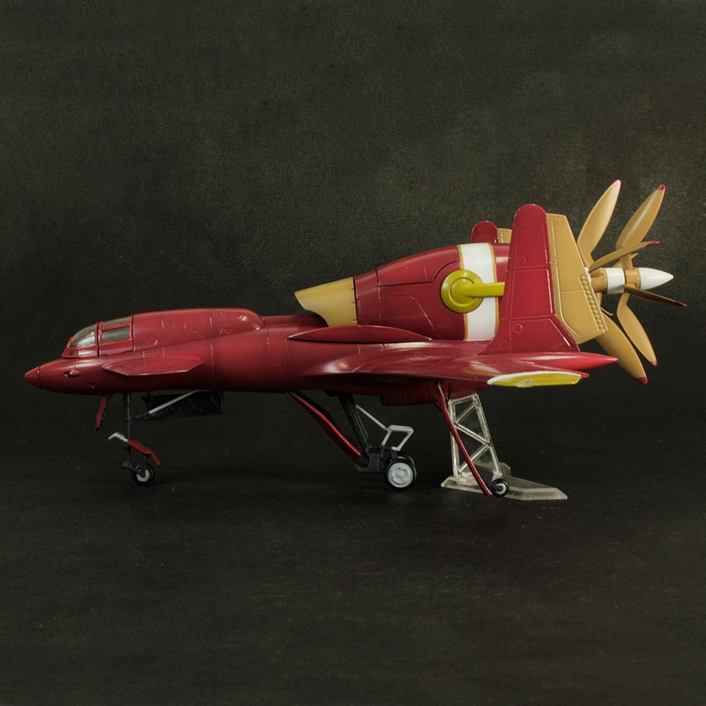 Royal Space Force: The Wings of Honnêamis Plastic Model Kit 1/72 Honneamise Oukoku Air Force Fighter Schira-DOW 3rd (Single Seat Type) 21 cm - Z POP Toys