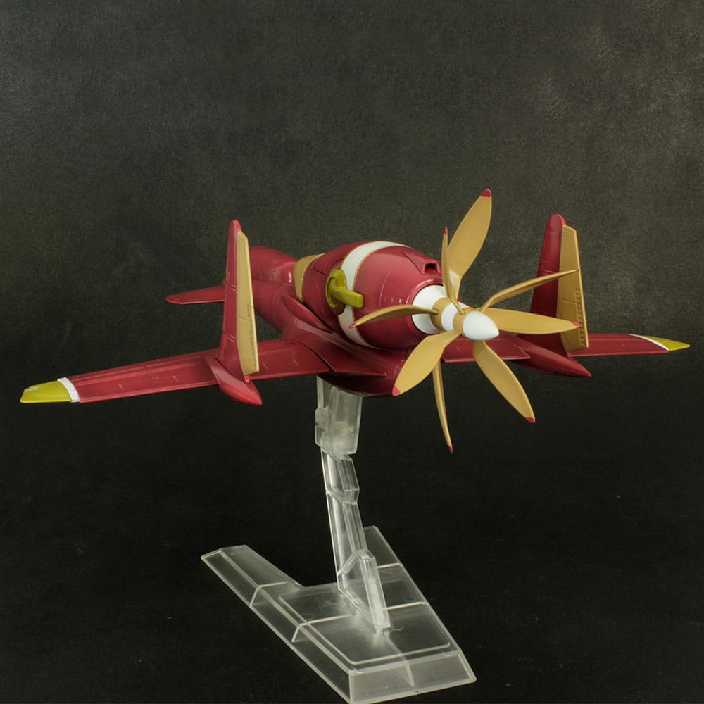 Royal Space Force: The Wings of Honnêamis Plastic Model Kit 1/72 Honneamise Oukoku Air Force Fighter Schira-DOW 3rd (Single Seat Type) 21 cm - Z POP Toys