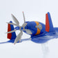 Royal Space Force: The Wings of Honnêamis Plastic Model Kit 1/72 Honneamise Oukoku Air Force Fighter Schira-DOW 3rd (Two-seater) 21 cm - Z POP Toys