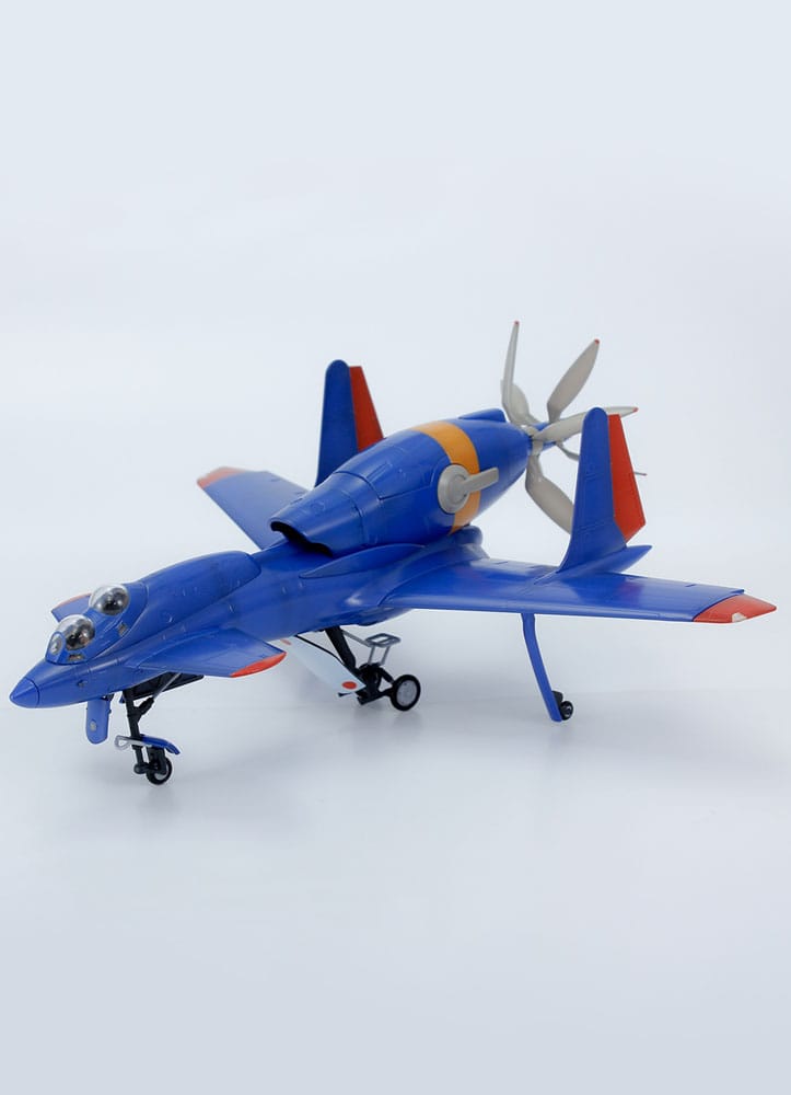 Royal Space Force: The Wings of Honnêamis Plastic Model Kit 1/72 Honneamise Oukoku Air Force Fighter Schira-DOW 3rd (Two-seater) 21 cm - Z POP Toys