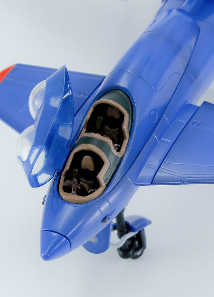 Royal Space Force: The Wings of Honnêamis Plastic Model Kit 1/72 Honneamise Oukoku Air Force Fighter Schira-DOW 3rd (Two-seater) 21 cm - Z POP Toys