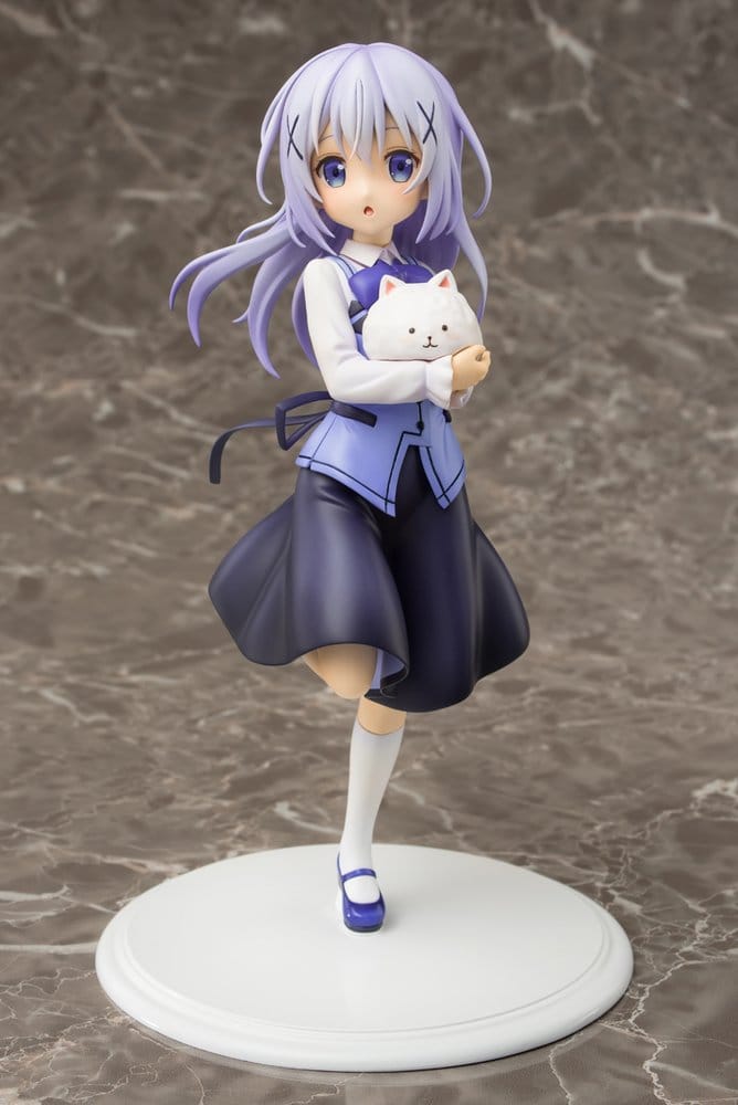Is the Order a Rabbit?? Figura PVC 1/7 Chino (Cafe Style) 21 cm