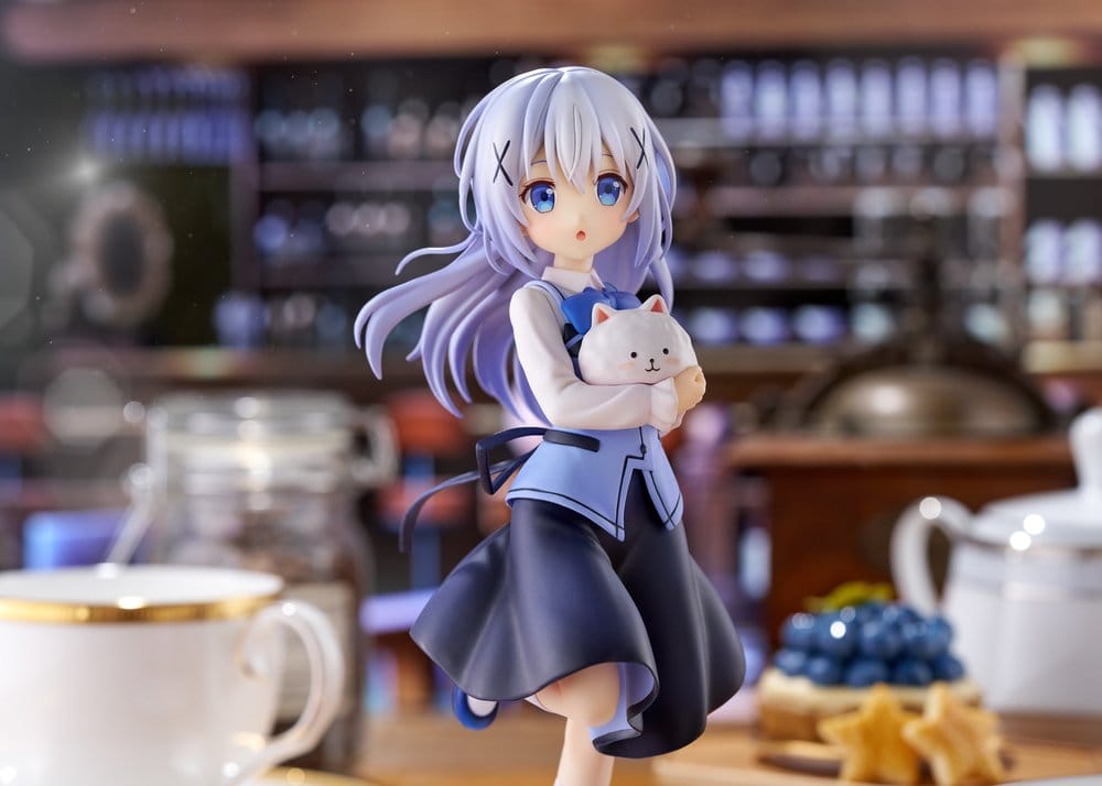 Is the Order a Rabbit?? Figura PVC 1/7 Chino (Cafe Style) 21 cm