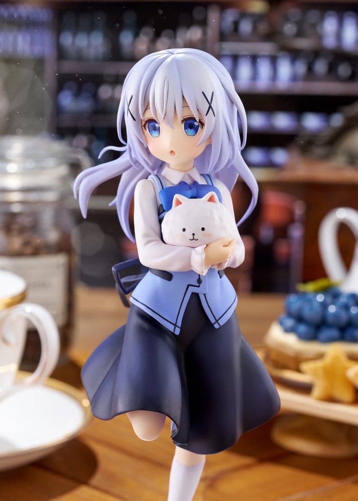 Is the Order a Rabbit?? Figura PVC 1/7 Chino (Cafe Style) 21 cm
