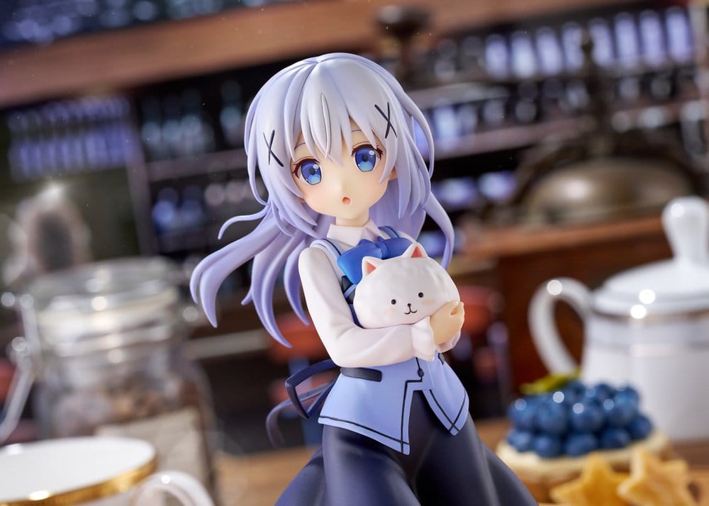 Is the Order a Rabbit?? Figura PVC 1/7 Chino (Cafe Style) 21 cm