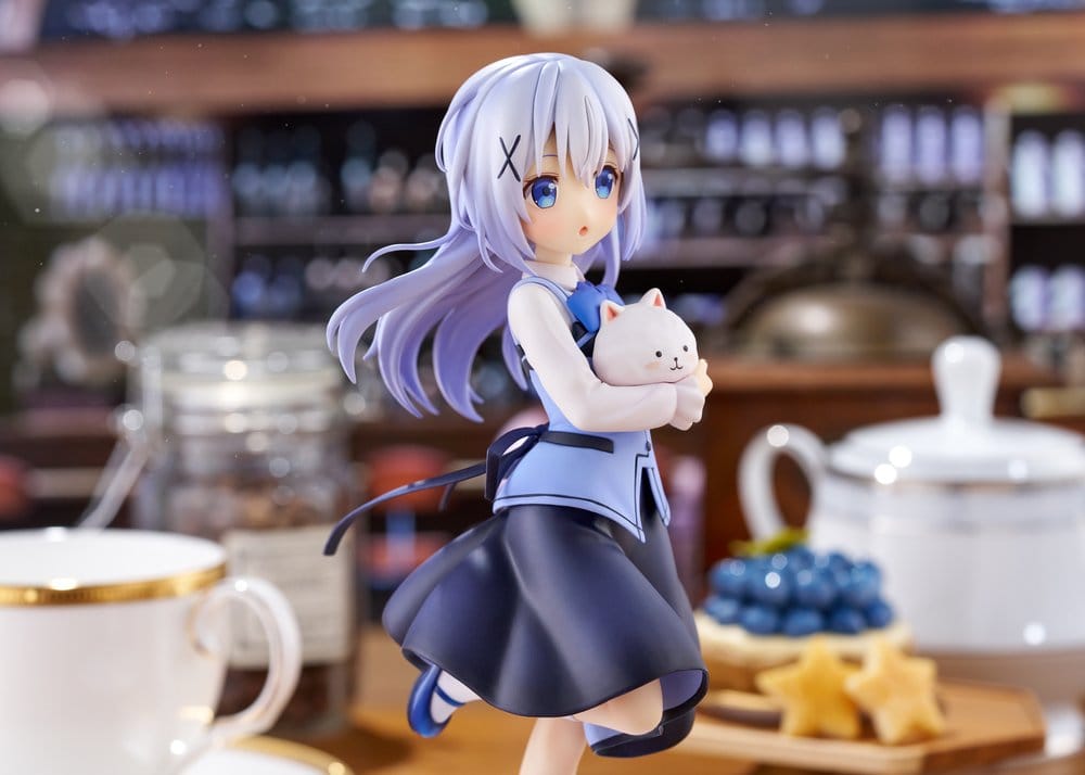 Is the Order a Rabbit?? Figura PVC 1/7 Chino (Cafe Style) 21 cm