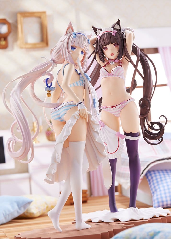 Nekopara Figura PVC 1/7 Chocola Dress up time 24 cm