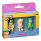 Stumble Guys: Surtido de figuras coleccionables en caja con ventana de 3 figuras Wave 2