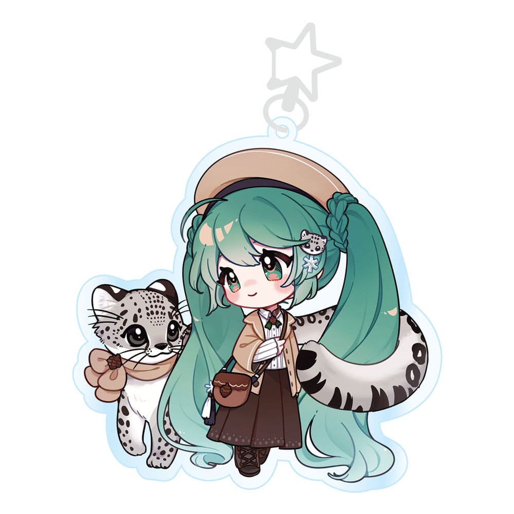 Hatsune Miku Llavero acrilico Kawaii Winter Time - Z POP Toys