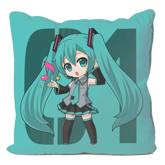 Vocaloid Funda de Almohada Hatsune Miku 50 x 50 cm - Z POP Toys