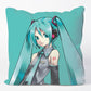 Vocaloid Funda de Almohada Hatsune Miku 50 x 50 cm - Z POP Toys