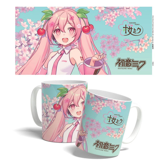 Hatsune Miku Taza Sakura Miku Cherry Blossom 325 ml