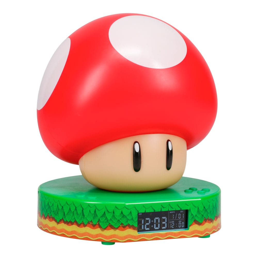 Super Mario despertador con luz Super Mushroom - Z POP Toys