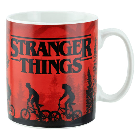 Stranger Things Taza y pegatinas XL