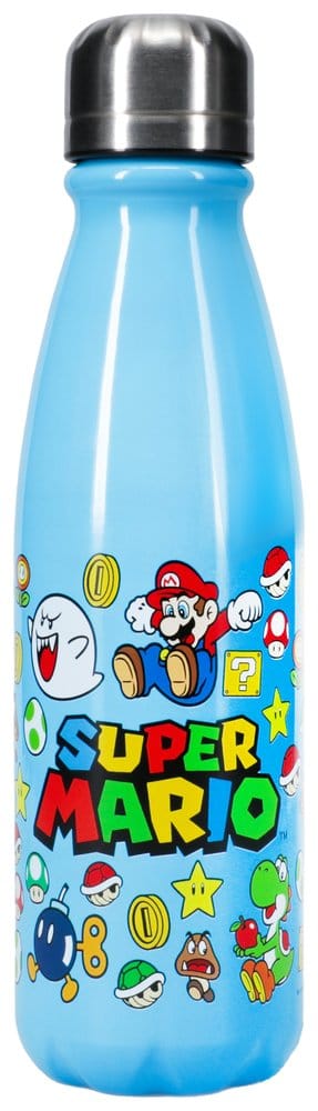 Super Mario Botella de agua de aluminio 550 ml