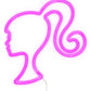 Barbie Lámpara de pared LED Neon